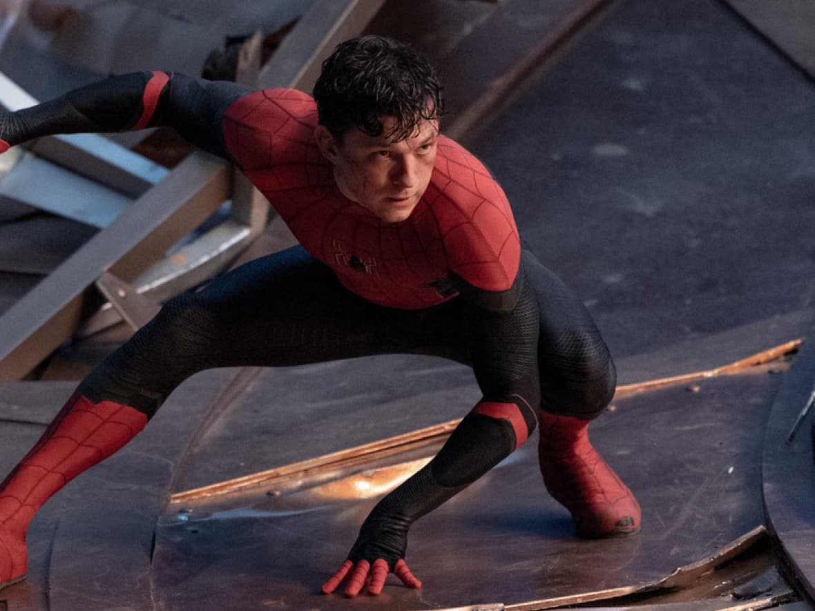 Tom Holland stars in Spider-Man: No Way Home, the latest Marvel movie which finds the webslinger tested by foes familiar to fans. The films opens Friday. (Columbia Pictures/Marvel - image credit)