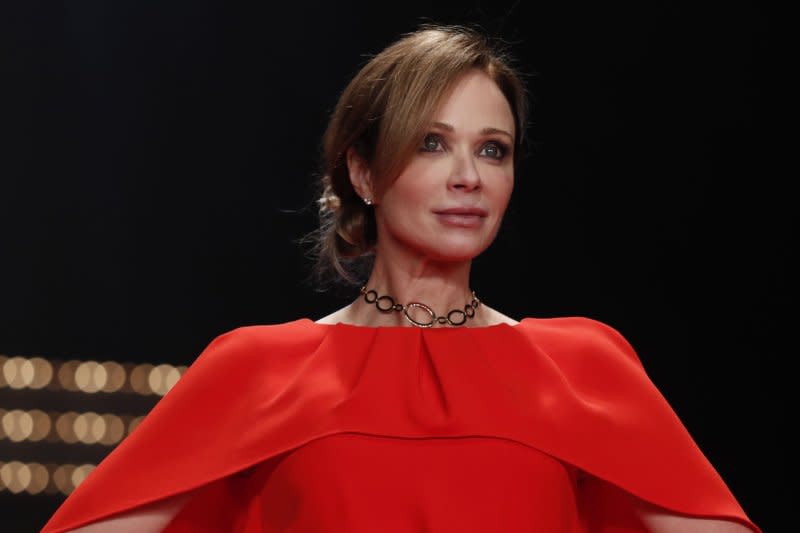 Lauren Holly walks on the runway at the American Heart Association's Go Red For Women Red Dress Collection 2017 fashion show presented by Macy's on February 9, 2017, in New York City. The actor turns 60 on October 28. File Photo by John AngelilloUPI
