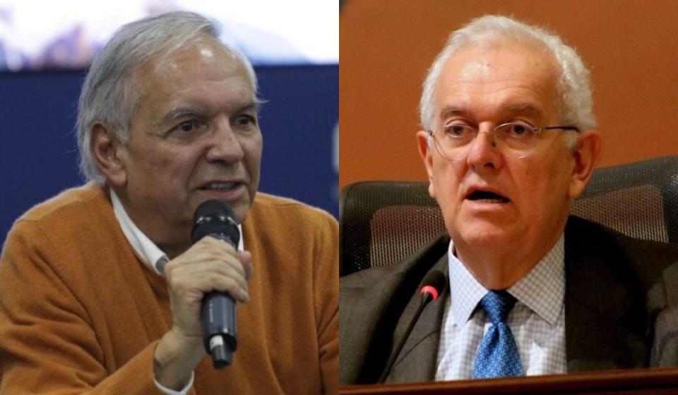 Ricardo Bonilla reemplazará a José Antonio Ocampo como ministro de Hacienda. Fotos: Findeter y MinHacienda