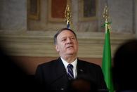 U.S. Secretary of State Mike Pompeo meets with Italian Foreign Minister Luigi di Maio in Rome