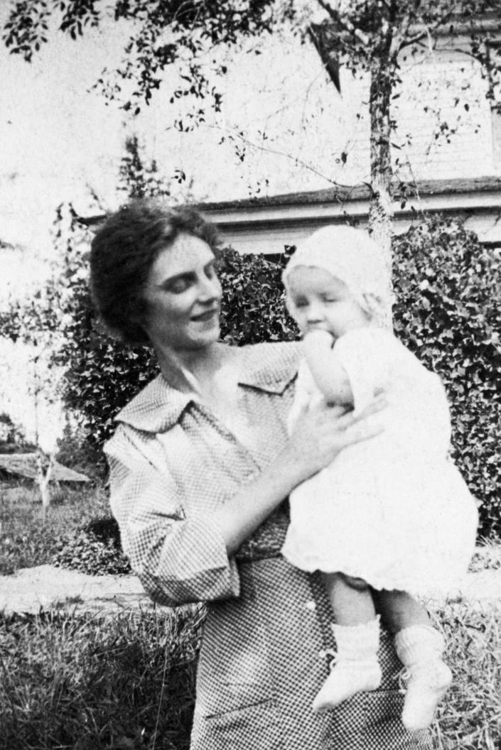 Future evangelist Billy Graham at six months old in this photograph with his mother, Mrs. Morrow Graham. He was born on&amp;nbsp;Nov. 7, 1918, and&amp;nbsp;christened William Franklin Graham, Jr.