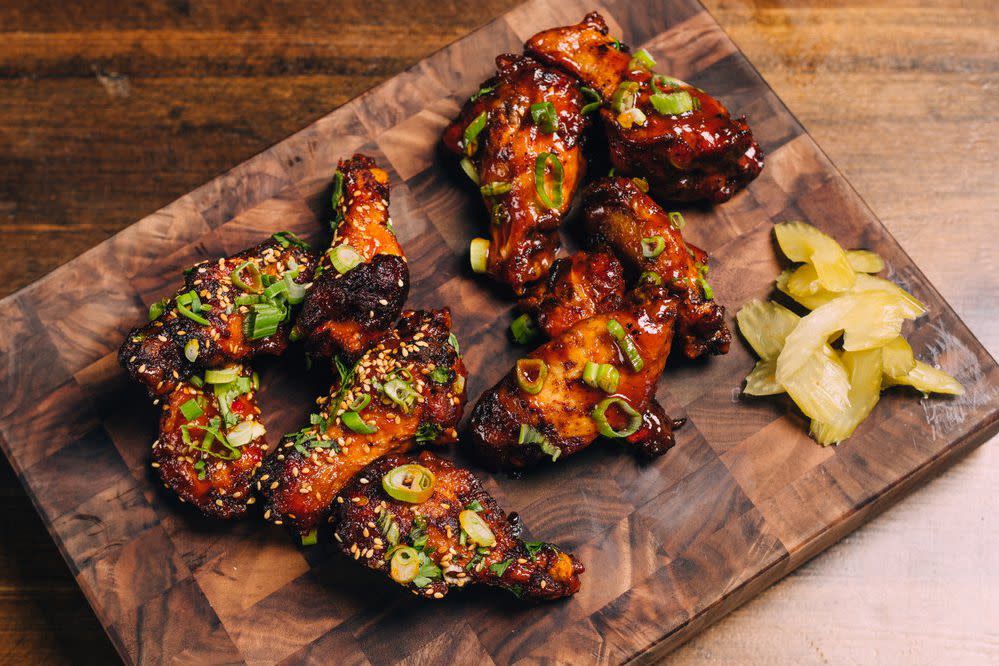 chicken wings from Mighty Quinn's in New York City, New York