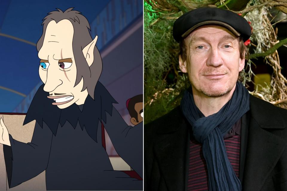 Big Mouth Voice Actors David Thewlis (as the Shame Wizard)