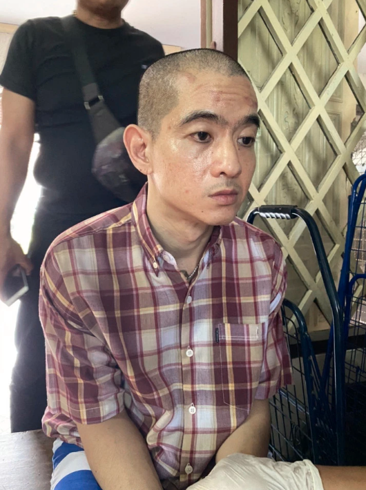 Pictured is Apichai Ongwisit, the wealthy property heir, whose father was also arrested in the 1980s for the murder of a teenage girl