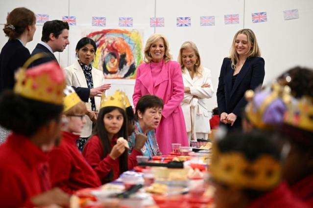 Akshata Murty meets with U.S. first lady Jill Biden, in London