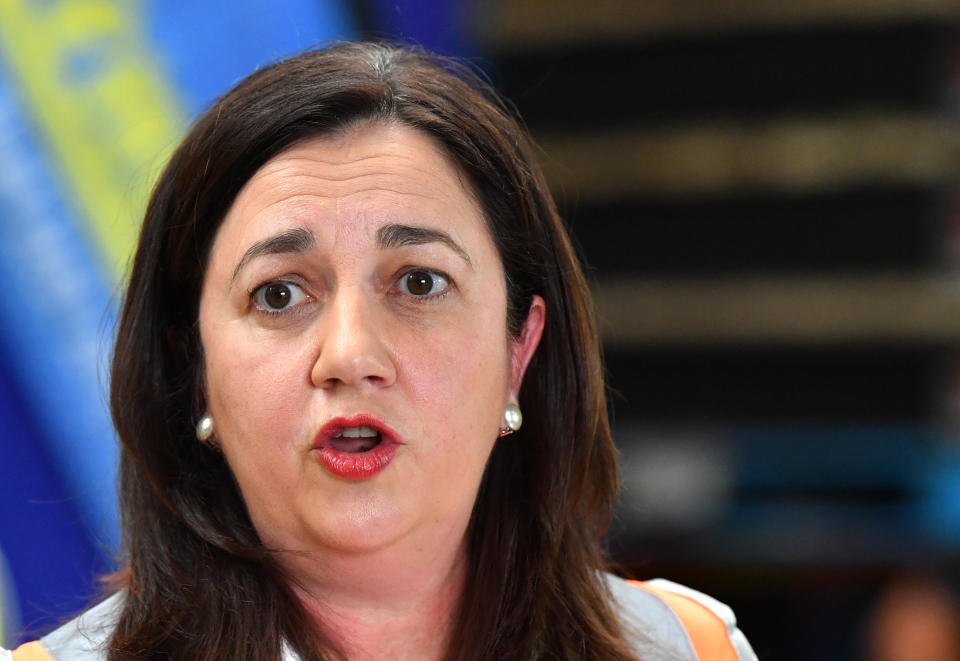 Queensland Premier Annastacia Palaszczuk.