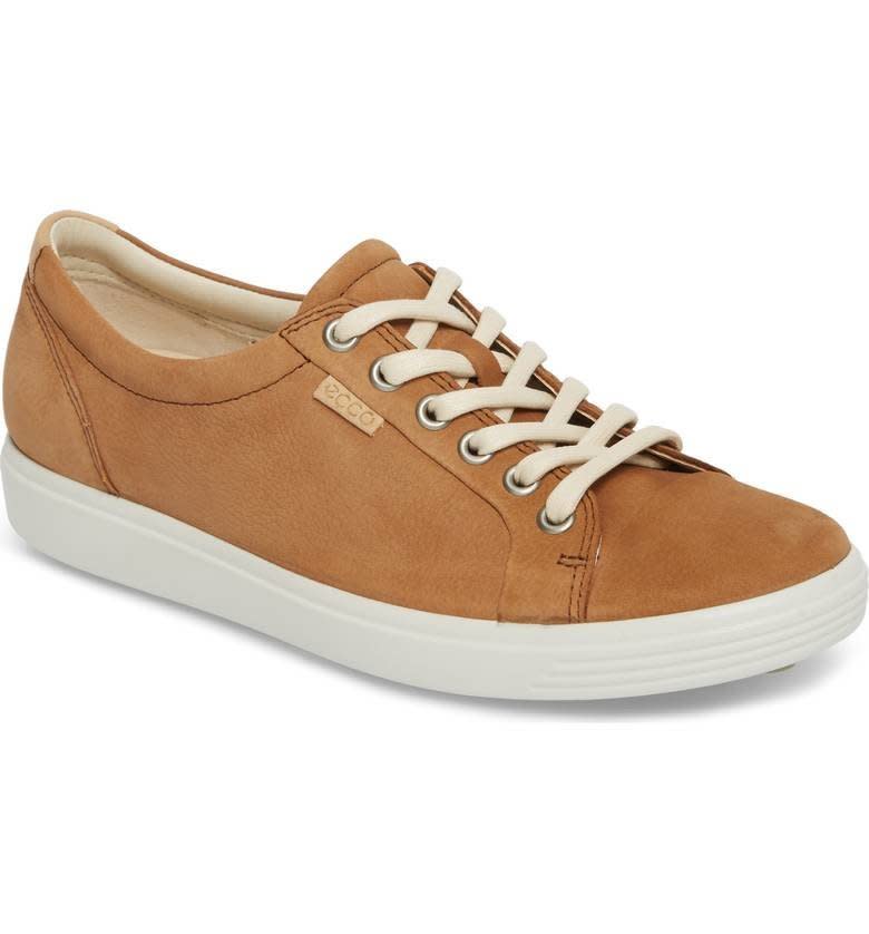 Get it at <a href="https://shop.nordstrom.com/s/ecco-soft-7-cap-toe-sneaker-women/4012442?origin=category-personalizedsort&amp;fashioncolor=WHITE" target="_blank">Nordstrom</a>.