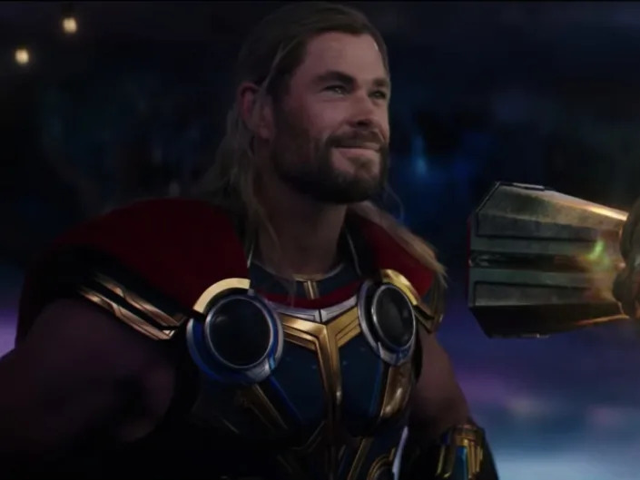 Chris Hemsworth as Thor in "Thor: Love and Thunder."