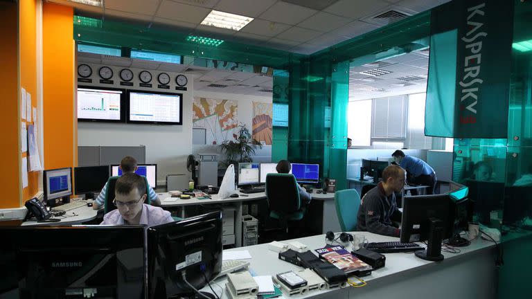 Una vista de las oficinas de Kaspersky Lab en Rusia. Eugene, su fundador, dijo en su blog que el reporte de The New York Times es una noticia sensacionalista con un argumento de una película clase B