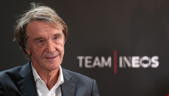 Sir Jim Ratcliffe (Martin Rickett/PA)