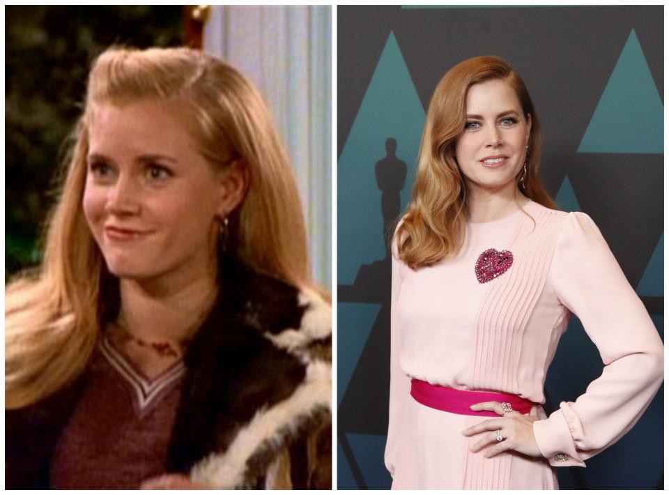 <p>Así era Amy Adams en el año 2000, cuando trabajó en un capítulo de ‘Aquellos maravillosos 70’ (‘That ’70s Show’, 1998-2006). ¿Sabías que salió en esta serie? (Foto: Fox / Mike Nelson / EFE). </p>