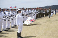 New Zealand integrated women into the Defence Forces in 1977 and opened doors across all its defense units, which includes infantry, armory and artillery units, in 2001. In 2012, 26-year-old Lance Corporal Jacinda Baker, became the first New Zealand woman to be killed in action when she lost her life during the Battle of Baghkak by a roadside bomb. <em><strong>Image credit:</strong></em> <a href="https://twitter.com/NZDefenceForce/status/1225254740562329600/photo/1" rel="nofollow noopener" target="_blank" data-ylk="slk:Twitter/New Zealand Defence Force;elm:context_link;itc:0;sec:content-canvas" class="link ">Twitter/New Zealand Defence Force</a>