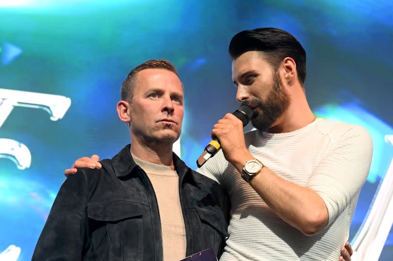 Scott stepped in for Rylan on the Radio 2 show today