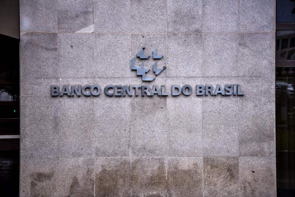 *ARQUIVO* BRASÍLIA, DF, BRASIL, 11.01.2022 - Fachada do Banco Central do Brasil, em Brasília. Autarquia analisa projetos para criação de uma moeda digital. (Foto: Antonio Molina/Folhapress)