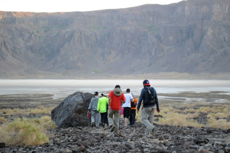 Around a four-hour drive from the western city of Jeddah, the Al Wahbah crater is a remnant of volcanic activity and is being promoted by Saudi Arabia in a tourism drive