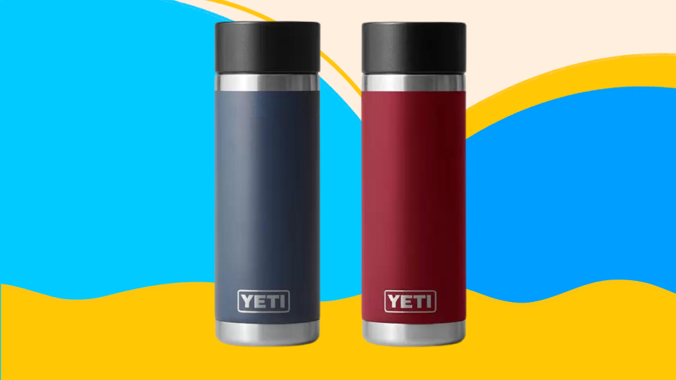 The Yeti Rambler Bottle keeps roadtrippers in mind.