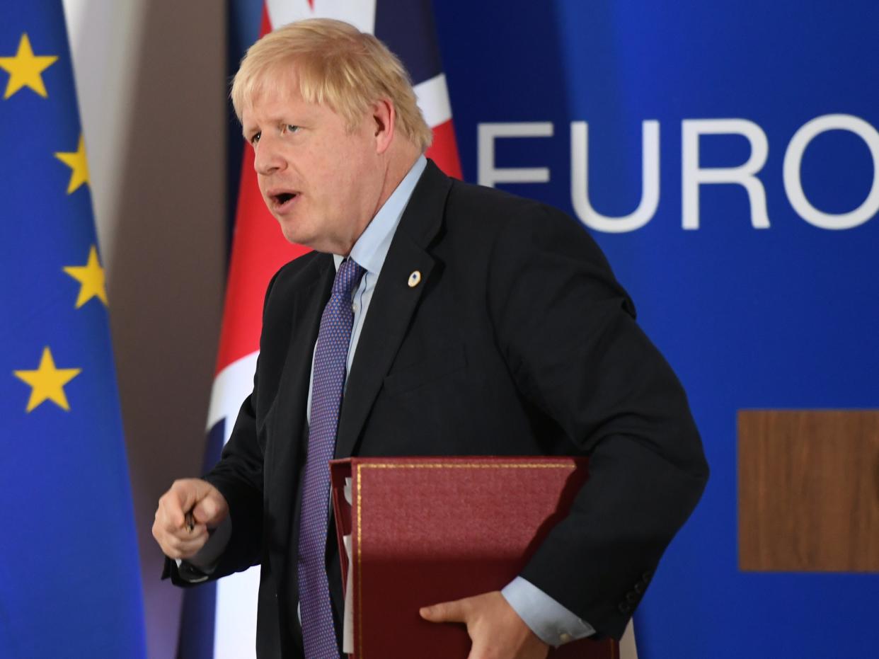 Boris Johnson has promised UK will be better off outside EU (PA)