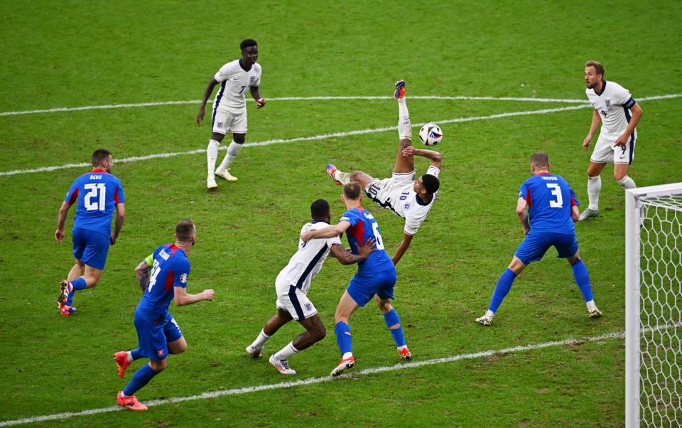 All Slovakia defenders can do now is watch as their hopes of making the last eight are about to be dealt a hammer blow