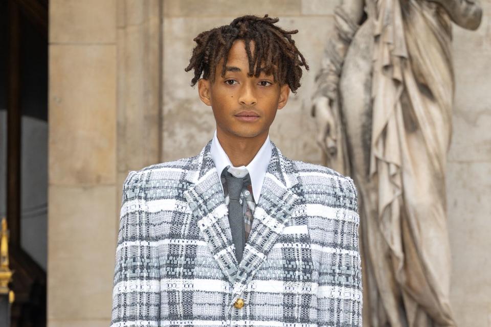 thom browne outside arrivals paris fashion week womenswear springsummer 2023