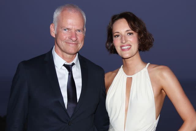 <p>Daniele Venturelli/Getty</p> Martin McDonagh and Phoebe Waller-Bridge at a screening of 'Indiana Jones And The Dial Of Destiny' in June 2023.