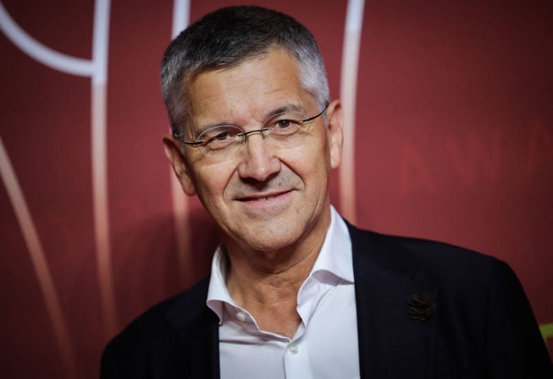 President of FC Bayern Munich Herbert Hainer arrives at the "Sport Bild Award 2023" ceremony in the Fish Auction Halls. Christian Charisius/dpa