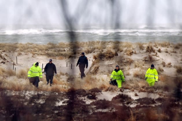 the-search-for-LISK.jpg Police Investigators Search Long Island Beach Area After An Additional Bodies Were Found - Credit: Spencer Platt/Getty Images