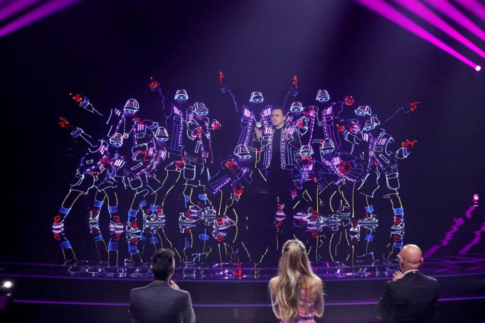 "AGT: All-Stars" contestants Kodi Lee and Light Balance Kids perform on the finale.
