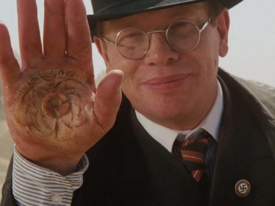 Ronald Lacey as Arnold Toht in "Raiders of the Lost Ark."