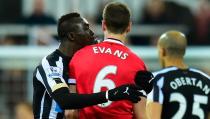 Jonny Evans denies spitting at Papiss Cisse as Newcastle man issues apology