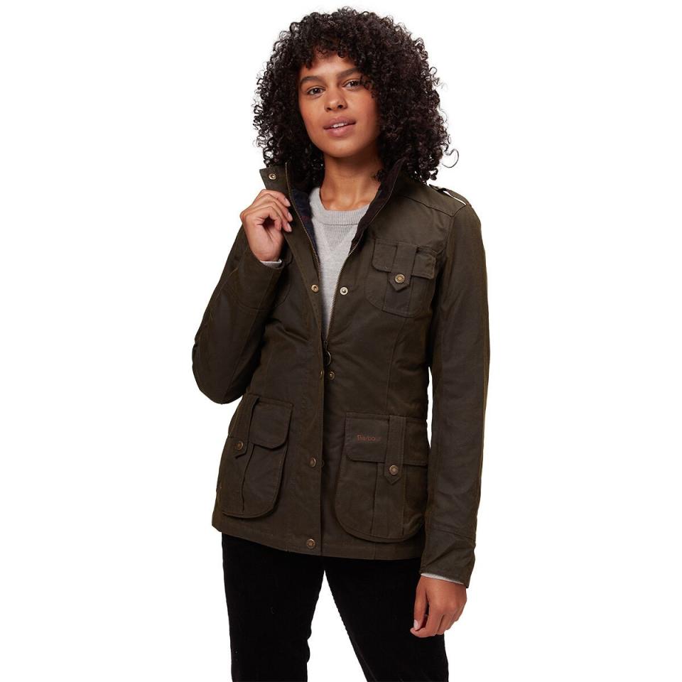 <p><a href="https://go.redirectingat.com?id=74968X1596630&url=https%3A%2F%2Fwww.backcountry.com%2Fbarbour-winter-defence-wax-jacket-womens&sref=https%3A%2F%2Fwww.townandcountrymag.com%2Fstyle%2Ffashion-trends%2Fg42721920%2Fkate-middleton-winter-fashion-shop%2F" rel="nofollow noopener" target="_blank" data-ylk="slk:Shop Now;elm:context_link;itc:0;sec:content-canvas" class="link ">Shop Now</a></p><p>Winter Defence Wax Jacket</p><p>backcountry.com</p><p>$450.00</p>