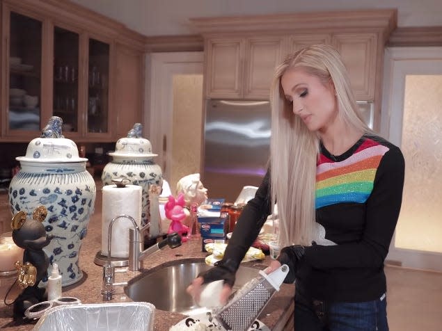 Paris Hilton Cooking Show