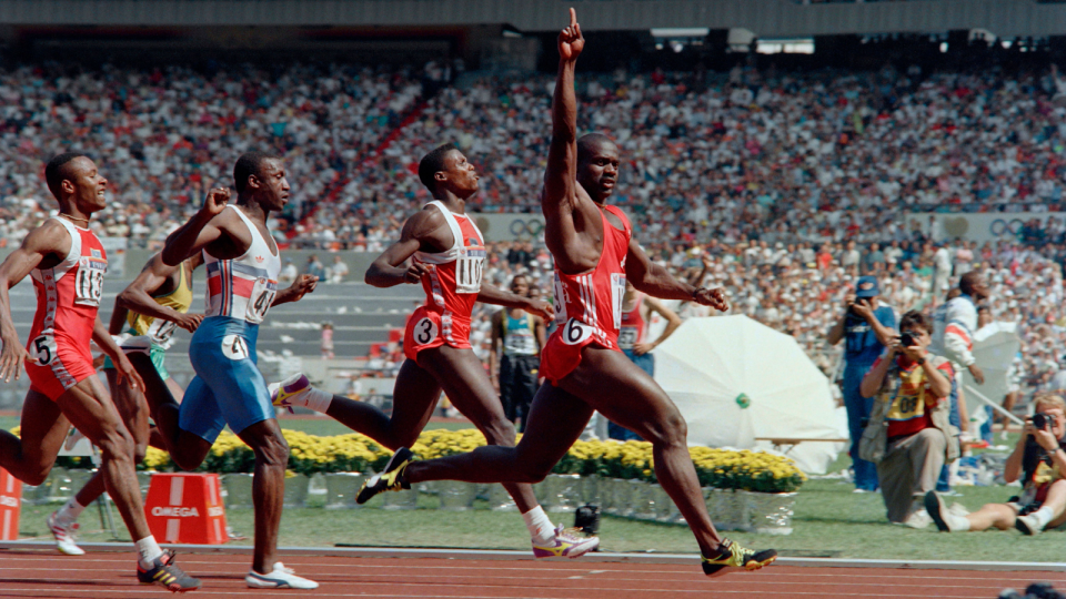 For a moment, Ben Johnson was Canada's national hero before a positive test for steroids ruined his image, and he never recovered. (ROMEO GACAD / AFP)