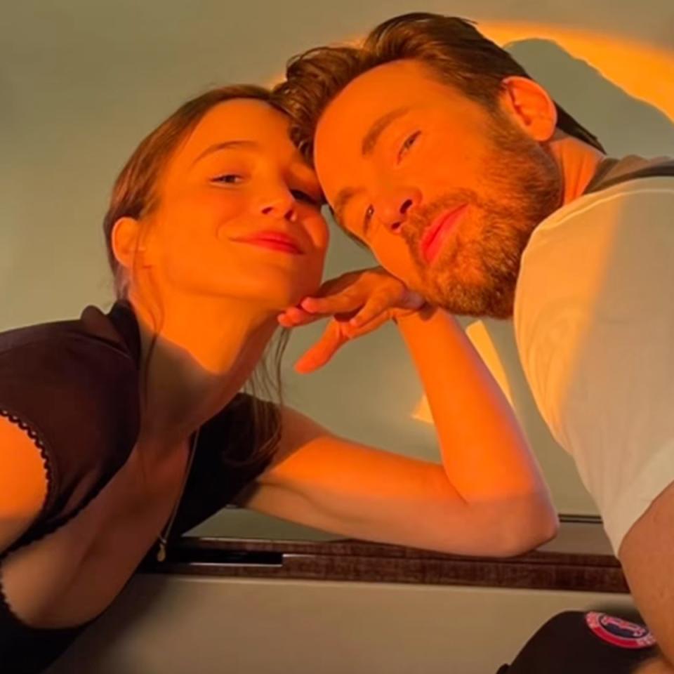 Chris Evans, Alba Baptista, Celebrities On Valentine's Day