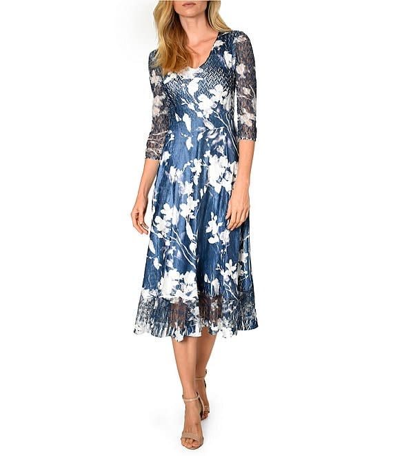 <p><a href="https://go.redirectingat.com?id=74968X1596630&url=https%3A%2F%2Fwww.dillards.com%2Fp%2Fkomarov-lace-sleeve-midnight-vine-floral-charmeuse-midi-dress%2F511363270&sref=https%3A%2F%2Fwww.womansday.com%2Fstyle%2Ffashion%2Fg60250827%2Fbest-wedding-guest-dresses%2F" rel="nofollow noopener" target="_blank" data-ylk="slk:Shop Now;elm:context_link;itc:0;sec:content-canvas" class="link ">Shop Now</a></p><p>Dillard's</p><p>dillards.com</p>