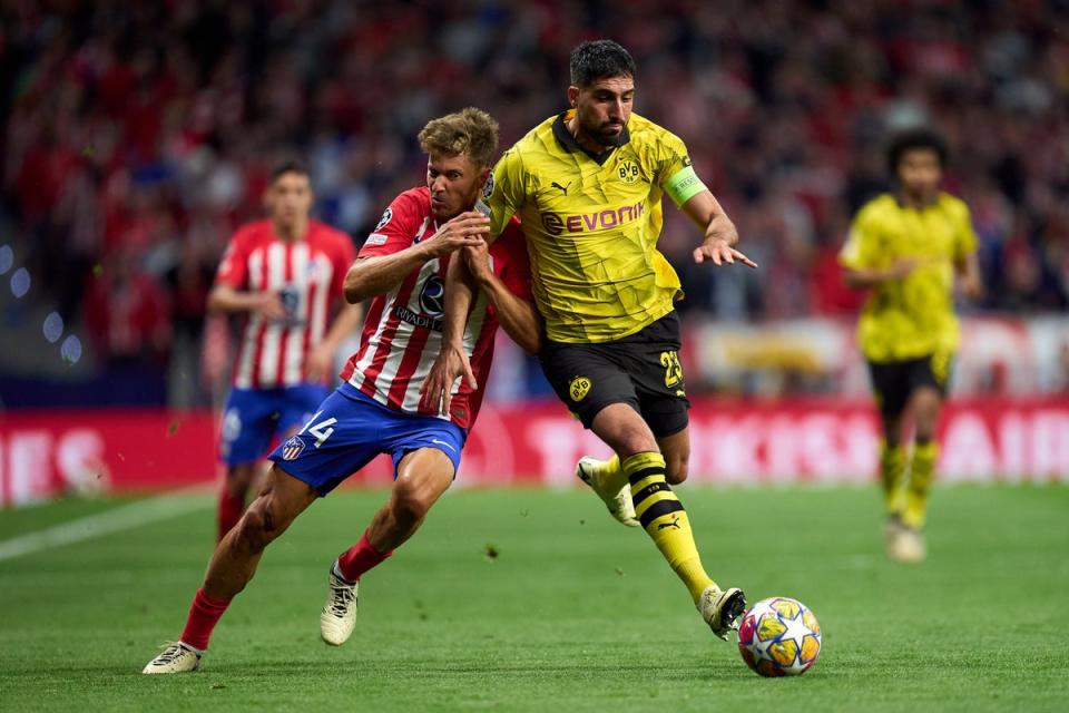 Atletico Madrid and Borussia Dortmund hope to reach the Champions League semi-finals  (Getty Images)