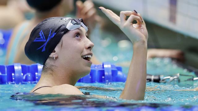 Gretchen Walsh eyes first Olympics after historic NCAA Swimming  Championships - Yahoo Sports