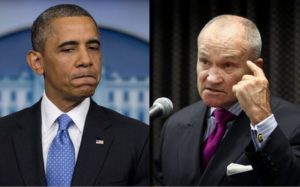 Barack Obama and Ray Kelly Have the Exact Opposite Views on Racial Profiling