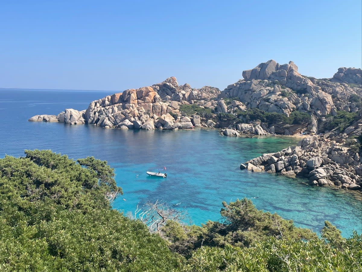 Sardinia’s bright turquoise waters earn it the nickname the ‘Caribbean of Europe' (Rachel Sharp)