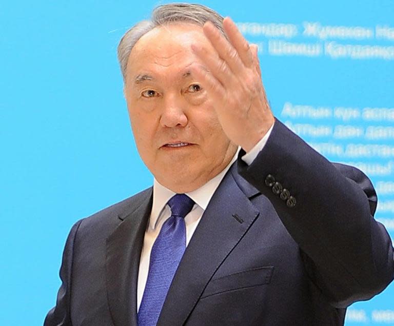 Kazakh President Nursultan Nazarbayev has been in power since 1991