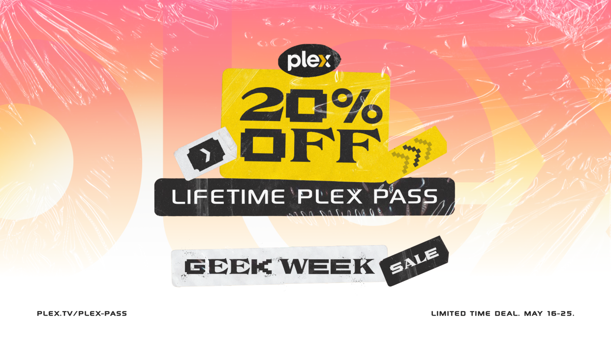  Plex Geek Week Promo. 