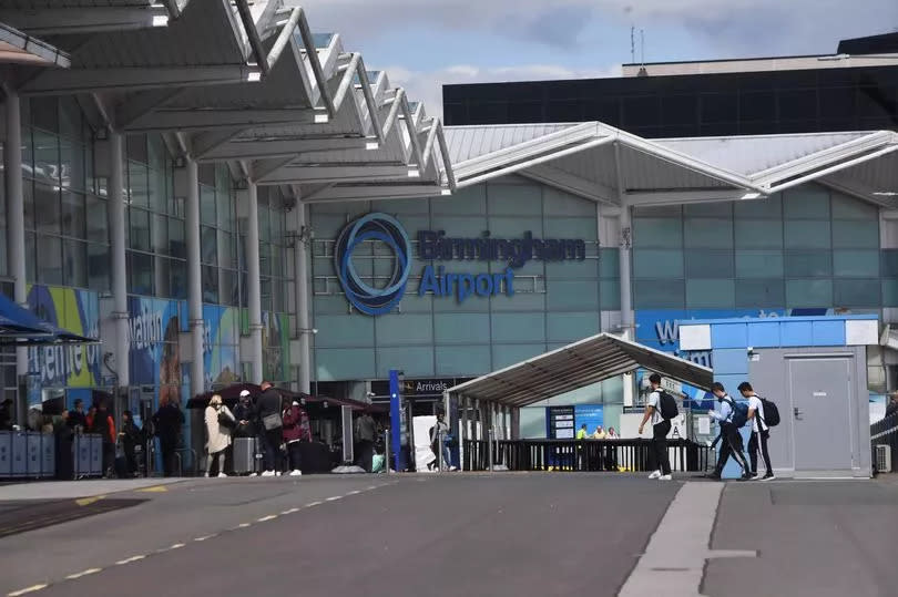 File photo - general image of the outside of Birmingham Airport