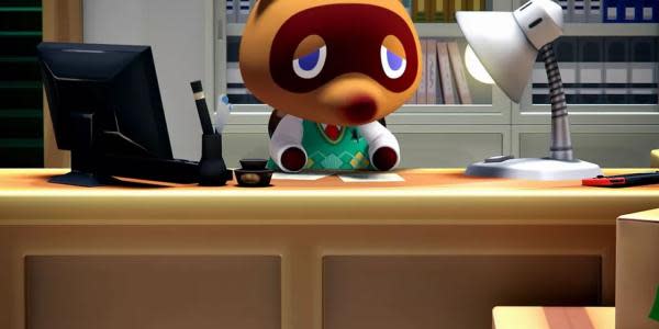 Tom Nook de Animal Crossing le enseña a los más pequeños a ir al baño