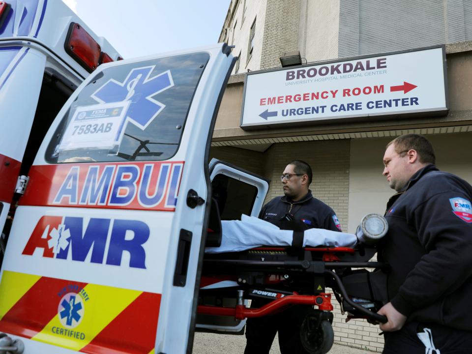 ambulance emergency room coronavirus new york