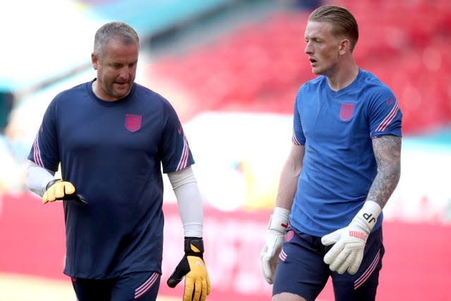Martyn Margetson has worked with Jordan Pickford throughout his time as England goalkeeping coach