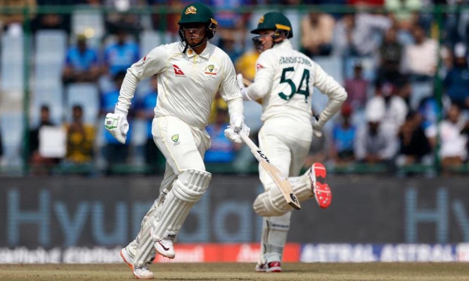 Usman Khawaja and Peter Handscomb 