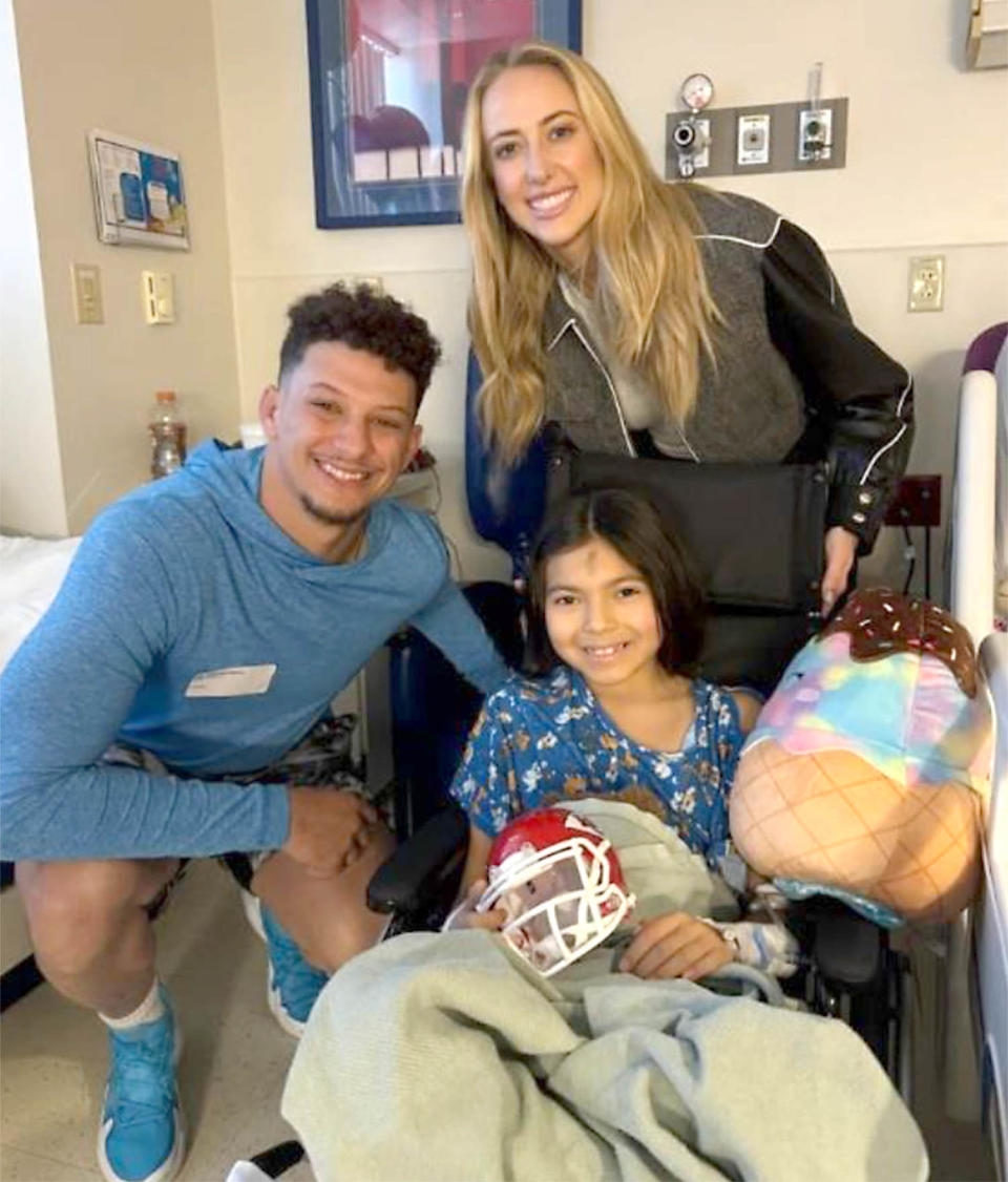 Patrick and Brittany Mahomes (Courtesy Reyes Family)