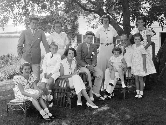 Bachrach/Getty Kennedy family