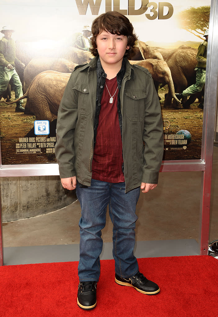 Born to Be Wild 3D LA Premiere 2011 Frankie Jonas