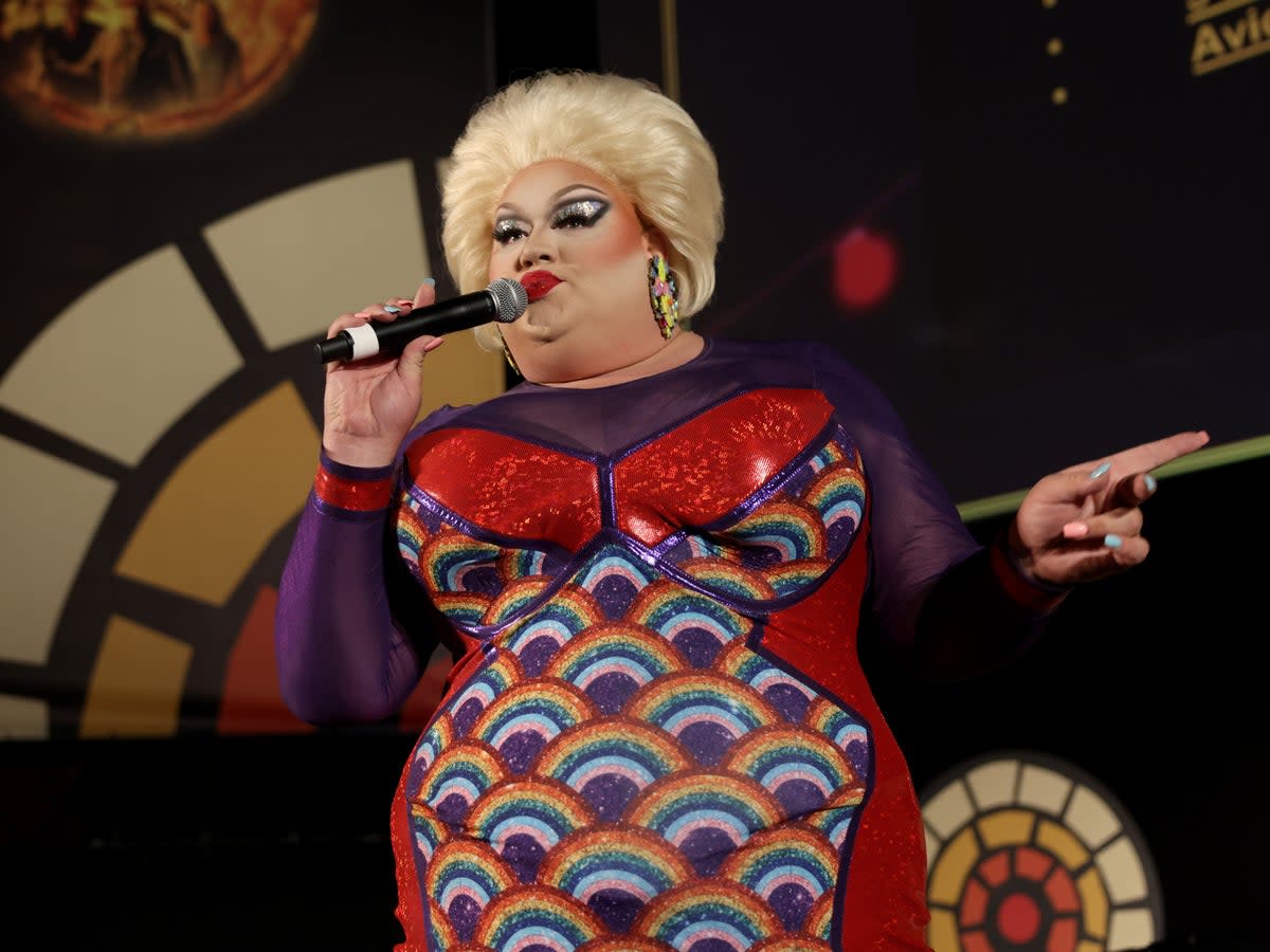 Eureka O’Hara from Tennessee  speaks at Universal Studios Backlot on June 11, 2022 in California (Getty Images For CTAOP)