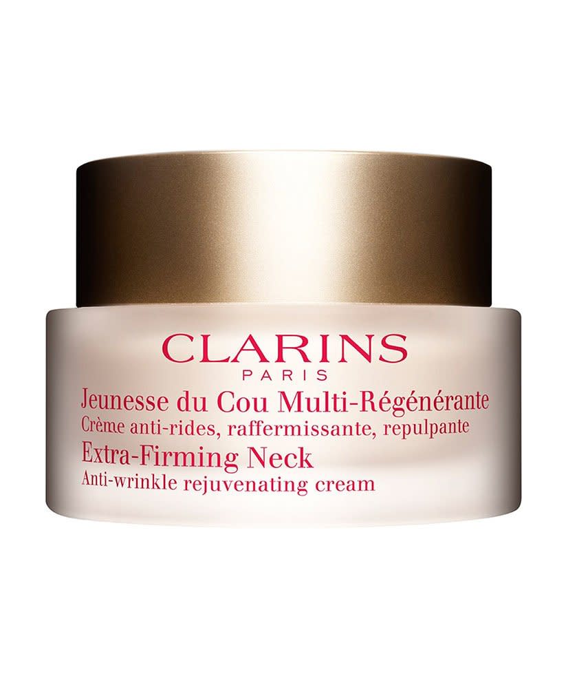 Best for Sensitive Skin: Clarins Extra-Firming Advanced Neck Cream